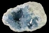 Sky Blue Celestine (Celestite) Geode ( Lbs) - Madagascar #156515-1